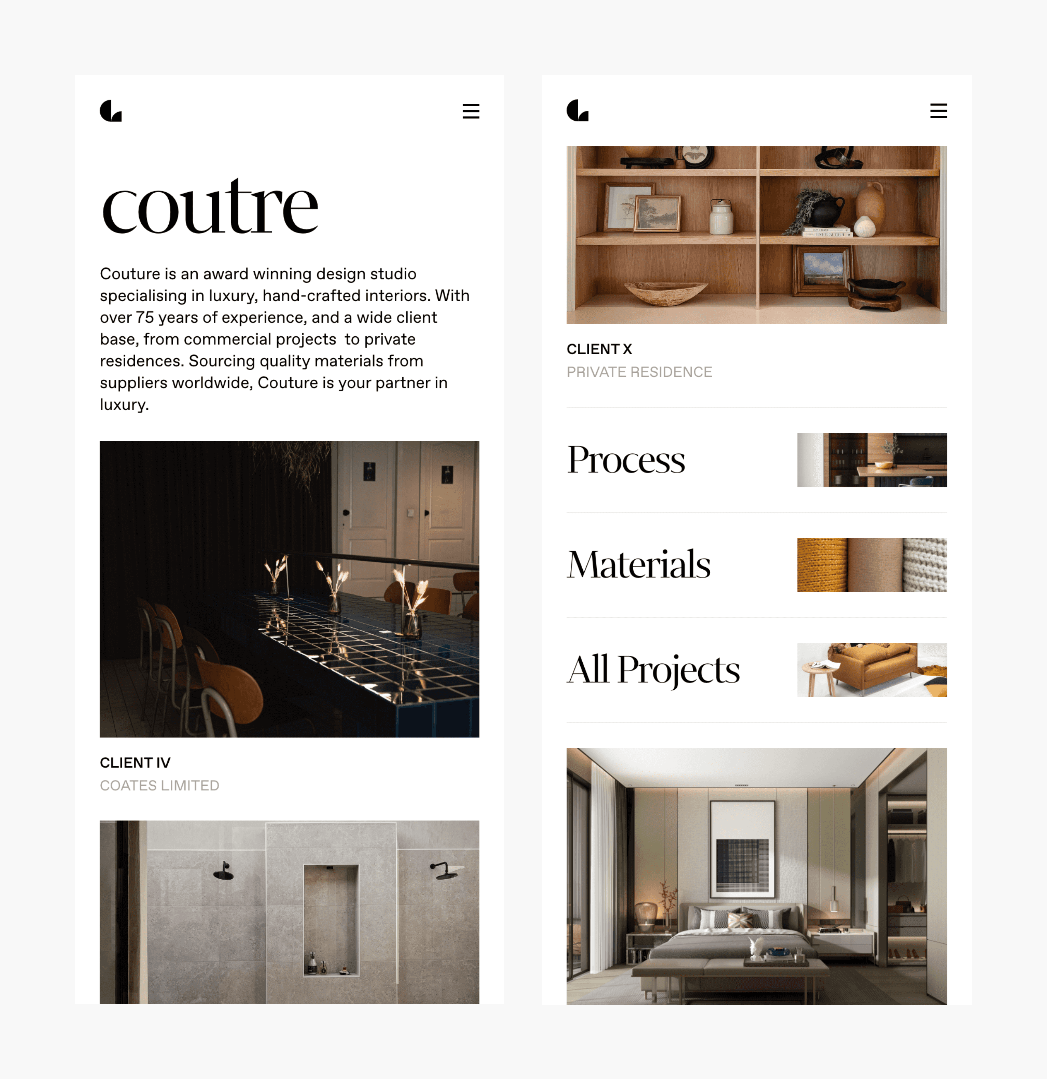 Home Page Web Design