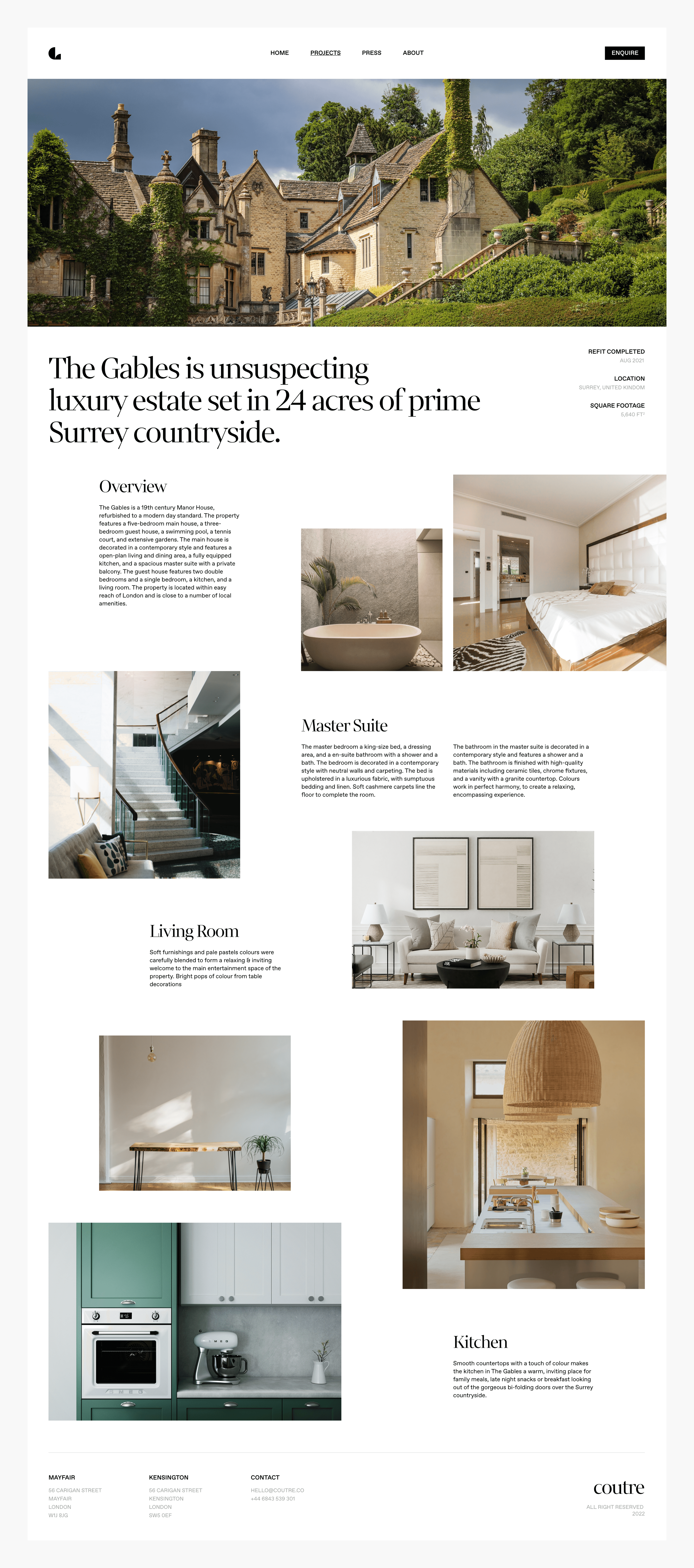 Home Page Web Design